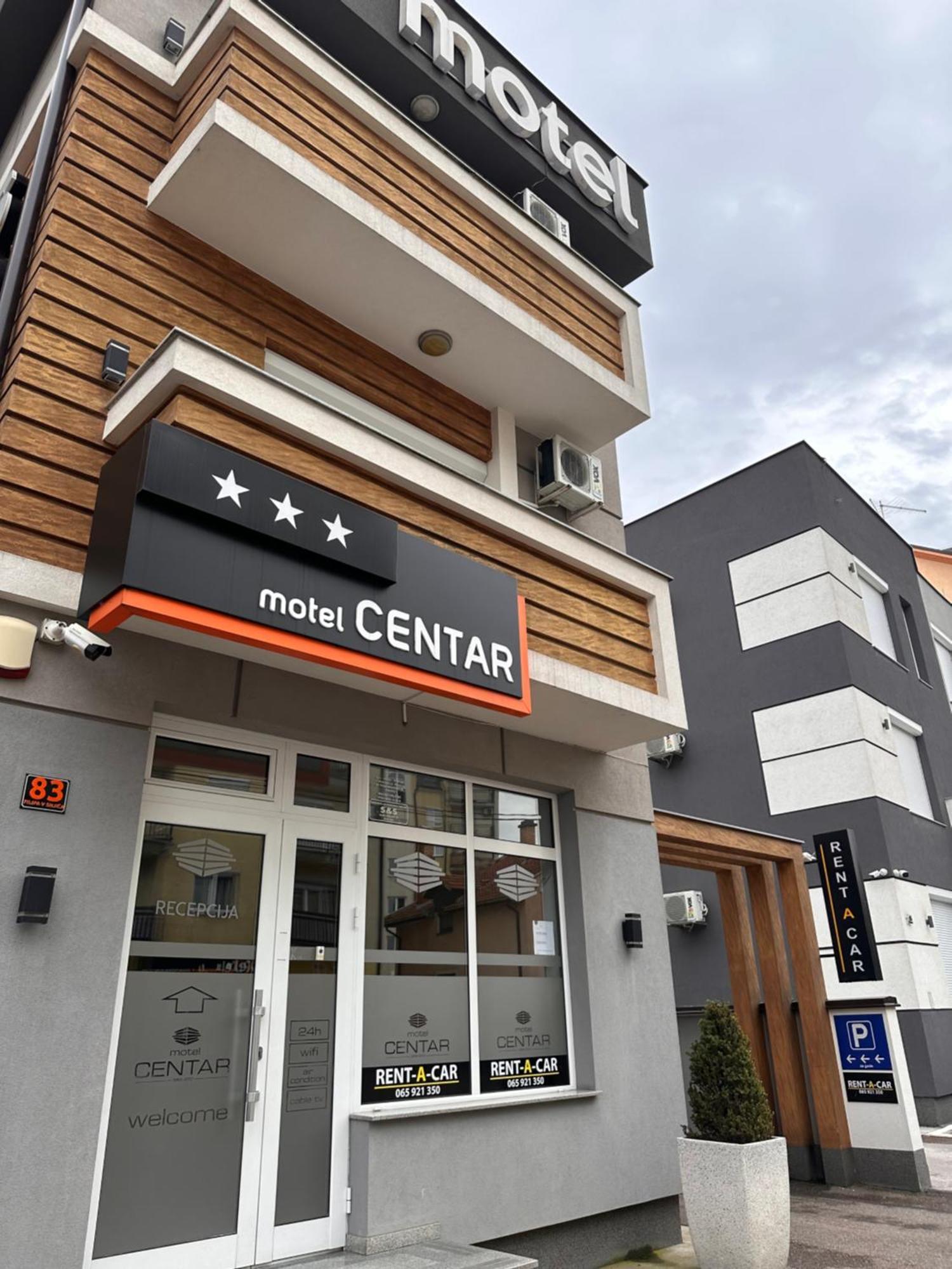 Motel Centar Bijeljina Bagian luar foto