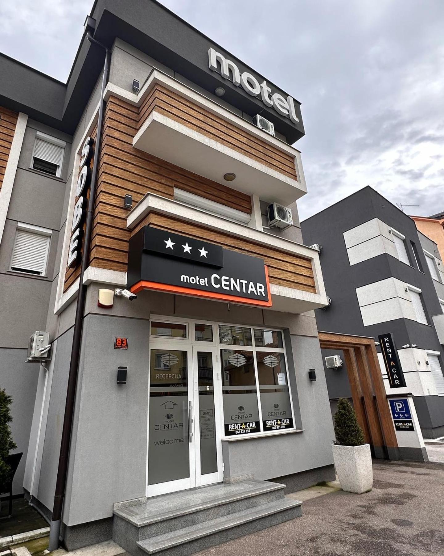 Motel Centar Bijeljina Bagian luar foto